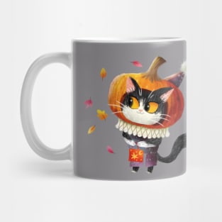 Pumpkin Cat Mug